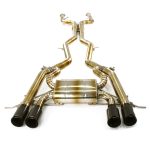 CYT High Flow Exhaust System for BMW M3 M4 G80 G82 catback Titanium Racing Grade pipe with Valve Direct Fit - Image 3