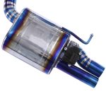 CYT High Flow Exhaust System for Audi A6 A7 C7 C8 2.0T catback Titanium Racing Grade pipe with Valve Direct Fit - Image 3