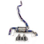 CYT High Flow Exhaust System for BMW X3 F25 2.0T 2010-2017 catback Titanium Racing Grade pipe with Valve Direct Fit - Image 2
