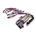CYT High Flow Exhaust System for BMW X6M 4.4 catback Titanium Racing Grade pipe with Valve Direct Fit - Image 4