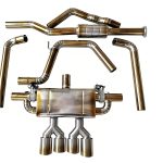 CYT High Flow Exhaust System for Ford Focus MK4.5 1.5T catback Titanium Racing Grade pipe with Valve Direct Fit - Image 3