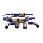 CYT High Flow Exhaust System for Ford Focus (Fourth Generation Mk4) catback Titanium Racing Grade pipe with Valve Direct Fit - Image 2