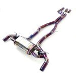 CYT High Flow Exhaust System for Toyota Supra A90 3.0T catback Titanium Racing Grade pipe with Valve Direct Fit