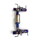 CYT High Flow Exhaust System for Ferrari 488 GTB Spider Pista F142M catback Titanium Racing Grade pipe with Valve Direct Fit - Image 4