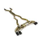 CYT High Flow Exhaust System for BMW M5 F90 catback Titanium Racing Grade pipe with Valve Direct Fit