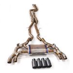 CYT High Flow Exhaust System for BMW X3M X4M F97 3.0T catback Titanium Racing Grade pipe with Valve Direct Fit - Image 2