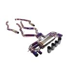 CYT High Flow Exhaust System for BMW X6M 4.4 catback Titanium Racing Grade pipe with Valve Direct Fit - Image 2
