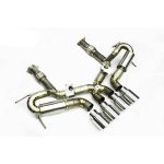 CYT High Flow Exhaust System for Corvette C8 Z06 catback Titanium Racing Grade pipe with Valve Direct Fit