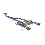 CYT High Flow Exhaust System for Cadillac ATS catback Titanium Racing Grade pipe with Valve Direct Fit