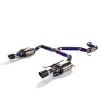 CYT High Flow Exhaust System for VW CC catback Titanium Racing Grade pipe with Valve Direct Fit - Image 2