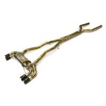 CYT High Flow Exhaust System for BMW M5 F90 catback Titanium Racing Grade pipe with Valve Direct Fit - Image 4