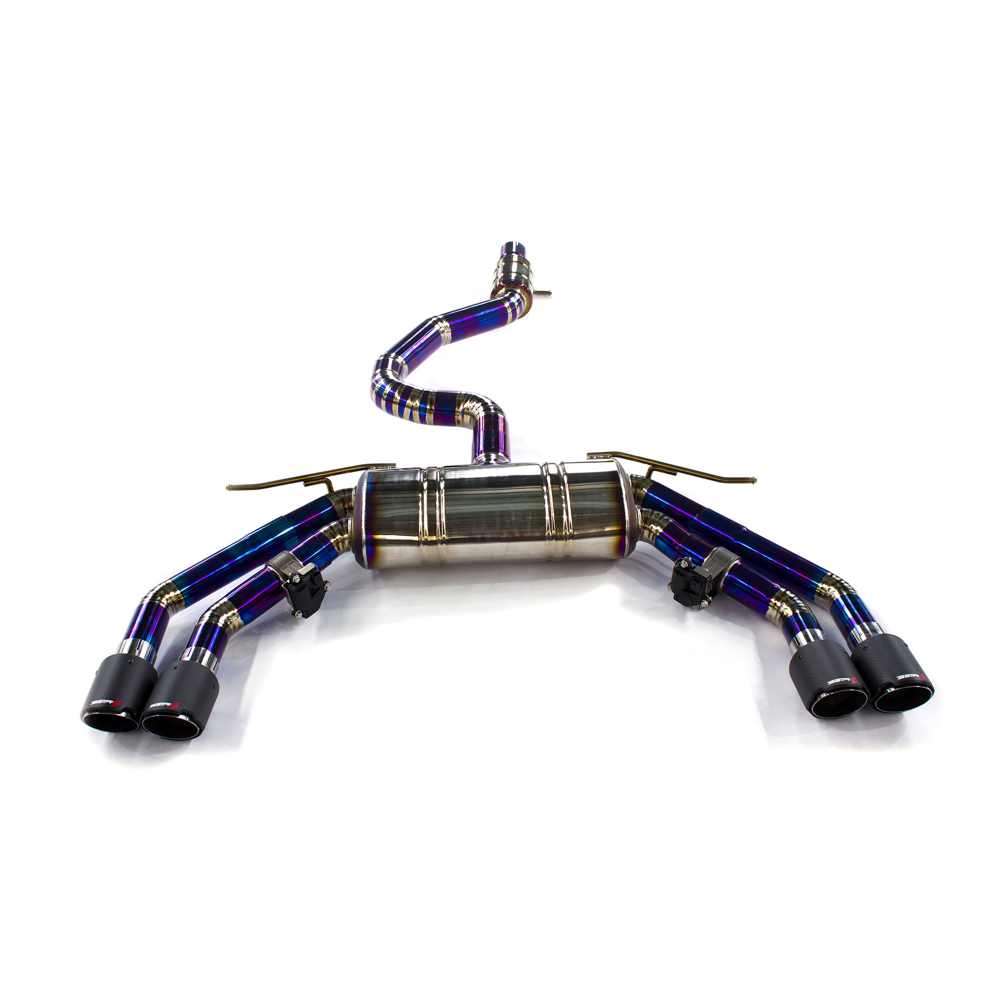 web3 CYT High Flow Exhaust System for Audi S3 catback Titanium Racing Grade pipe with Valve Direct Fit - Image 1