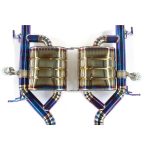 CYT High Flow Exhaust System for Cadillac ATS catback Titanium Racing Grade pipe with Valve Direct Fit - Image 2