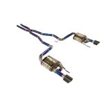 CYT High Flow Exhaust System for Ford Mustang GT (5.0L V8) catback Titanium Racing Grade pipe with Valve Direct Fit - Image 3