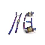 CYT High Flow Exhaust System for Honda CR-V catback Titanium Racing Grade pipe with Valve Direct Fit - Image 2