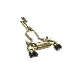CYT High Flow Exhaust System for BMW M2C catback Titanium Racing Grade pipe with Valve Direct Fit