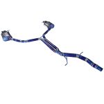 CYT High Flow Exhaust System for Audi A6 A7 C7 C8 2.0T catback Titanium Racing Grade pipe with Valve Direct Fit - Image 2