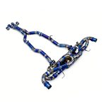 CYT High Flow Exhaust System for Aston Martin DB11 5.2T V12 2017-2019 catback Titanium Racing Grade pipe with Valve Direct Fit