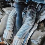Audi RS3 2.5T 2017+ 8v downpipe sus304 Exhaust system High Flow Racing Grade pipe - Image 2