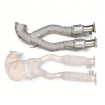 Audi RS3 2.5T 2017+ 8v downpipe sus304 Exhaust system High Flow Racing Grade pipe