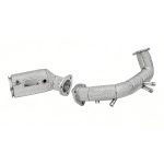 Audi Q7 Q8 2.0T downpipe sus304 Exhaust system High Flow Racing Grade pipe - Image 2