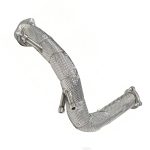 Audi A4L B8.5 downpipe sus304 Exhaust system High Flow Racing Grade pipe - Image 4