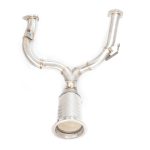 Audi A6 C8 3.0 downpipe sus304 Exhaust system High Flow Racing Grade pipe - Image 3