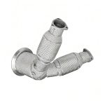 Audi A8 D5 3.0T downpipe sus304 Exhaust system High Flow Racing Grade pipe - Image 2