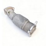 Audi Q5 Q5L B9 2.0T downpipe sus304 Exhaust system High Flow Racing Grade pipe