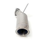 Audi A6 C8 Avant 45 TFSI 2.0T downpipe sus304 Exhaust system High Flow Racing Grade pipe - Image 3