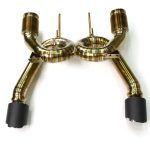 McLaren 720S Catback Titanium Straight pipe Racing Grade Exhaust System No valve - Image 2