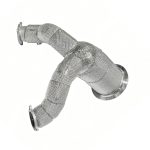 Audi Q7 Q8 3.0T downpipe sus304 Exhaust system High Flow Racing Grade pipe - Image 4