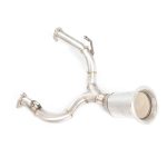 Audi A6 C8 3.0 downpipe sus304 Exhaust system High Flow Racing Grade pipe