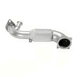 Alfa Romeo Stelvio 2.0T 2018 downpipe sus304 Exhaust system High Flow Racing Grade pipe