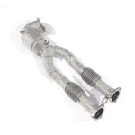 Audi RS3 2.5T 2017+ 8v downpipe sus304 Exhaust system High Flow Racing Grade pipe - Image 4